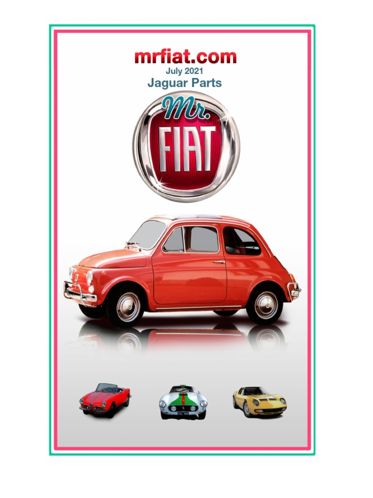 Jaguar MK2 Parts Catalogue PDF | PDF | Sports Car Manufacturers