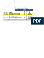 Rundown Acara Pemberian Beasiswa PBC Program Community Development