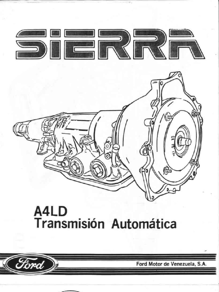 Transmicion Automatica A4LD | PDF