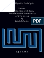 368130674 Mark S Smith the Ugaritic Baal Cycle Volume I Introduction With Text Translation and Commentary of KTU 1 1 1 2