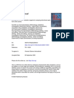 Journal Pre-Proof: Forensic Science International