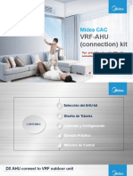 Midea AHU-kit Application Instruction Traducido