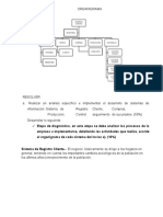 Empresa A Implementarse, Detallando Las Actividades Que Realiza, Acorde Al Organigrama de Cada Sistema Del Inciso A) - (10%)