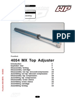 4054 MX Top Adjuster: Workshop Manual