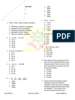 Contoh Soal Tiu + Kunci Jawaban