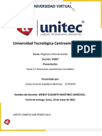 Universidad Tecnológica Centroamericana: Curso: Negocios Internacionales Sección: V5857 Presentación