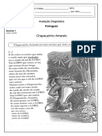 Avaliação diagnóstica de Português e Matemática