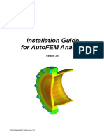 Installation Guide for AutoFEM