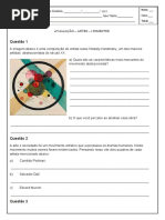 Arte Atividade Pontilhismo 5º Ano | PDF