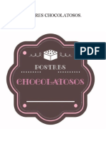 Postres chocolatosos: delicias a base de chocolate dominicano