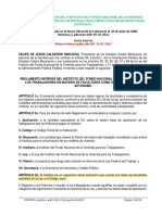Reglamento Interior Infonavit Facultades Organismo Fiscal Autonomo