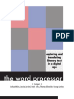 Installation Proposal - The Word Processor