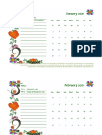 2021 Malaysia Calendar Free Printable Template 04