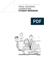 Student Workbook: Visual Thesaurus Lesson Plans