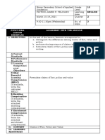 Pivot Idea Lesson Exemplar Alignment With The Module