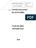 Plan Area Matematica 2017