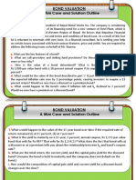 Bond Valuation A Mini Case and Solution Outline