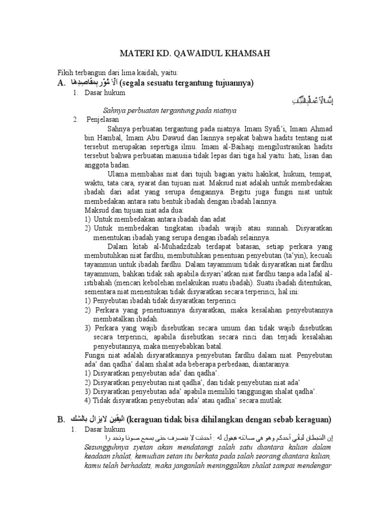 Rukhsah dan Takhfif dalam Fikih | PDF