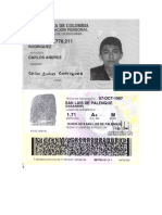 Documento de Identidad, 1118776211