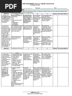 SBM Assessment Tool For Online Validation With Essential MOVs