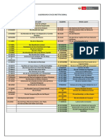 Calendario Civico Institucional