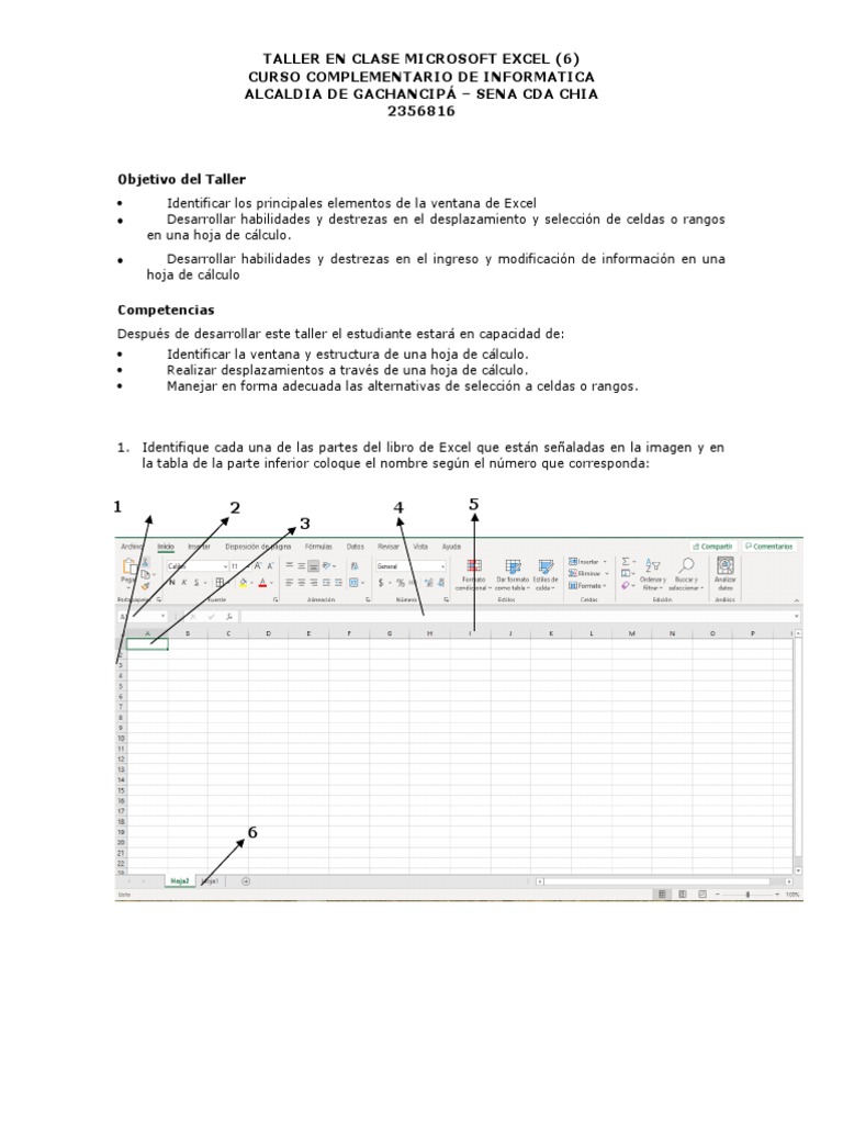 Taller Práctico de Excel: Conceptos Básicos | PDF | Microsoft Excel ...