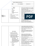 Plano de trabalho docente de artes para a infância