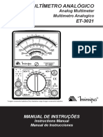 Manual Do Produto ET 3021
