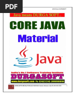 Java Means Durgasoft: DURGA SOFTWARE SOLUTIONS, 202 HUDA Maitrivanam, Ameerpet, Hyd. PH: 040-64512786