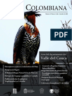 Aves Del Departamento Del Valle Del Cauca, Colombia. Cárdenas Et Al. 2020
