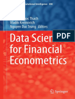 Data Science for Financial Econometrics