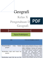 Pert 1 KD 3.1 Pengetahuan Dasar Geografi