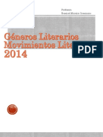 CTP-Géneros-movimientos Literarios - Programa Nuevo-2014