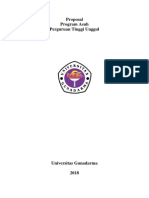 Proposal Program Asuh PT Unggul Univ. Gunadarma 2018
