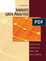 Hair Multivariate Data Analysis 7ed