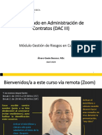 Clases DAC III - Módulo Riesgos - A Gaete - Abril 2020 - UNIDAD 1