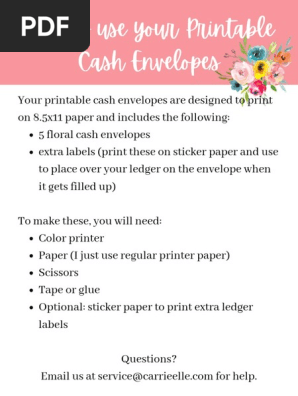 Cash-Envelopes