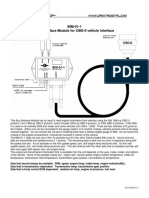 BIM-01-1 Bus Interface Module For OBD-II Vehicle Interface: MAN #650341:C