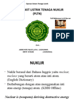 Pembangkit Listrik Tenaga Nuklir (PLTN)