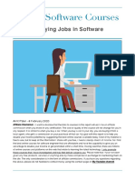 Online Software Courses: For High Paying Jobs in Software