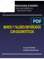 Muros y Taludes Reforzados Con Geosinteticos