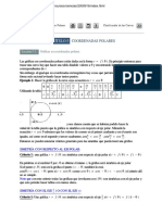 Criterios de simetría para graficar curvas en coordenadas polares