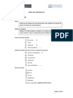 Formato de Perfil Prueba en Línea - Cadenas Acero Galvanizado - Siade Pesca