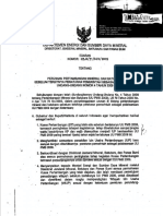 Surat Edaran (SE) MESDM No. 03.E - 31 - DJB - 2009 Tanggal 30 Januari 2009