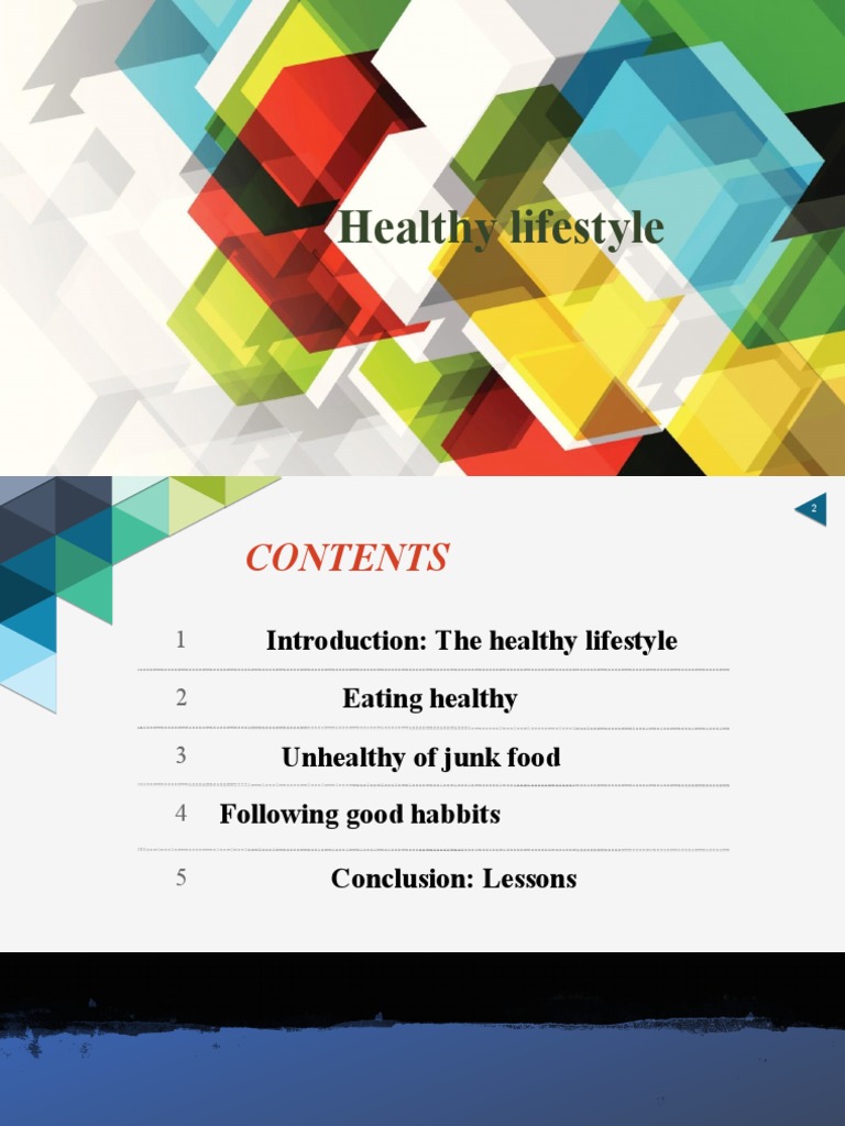 Benefits of a Healthy Lifestyle | PDF | Healthy Diet | Obesity
