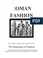 Roman Fashion: The Beginning of Fashion