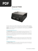 Polaroid P4000: Desktop Passport Printer