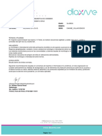 Estudio: Nombre: Documento: Edad: FECHA ESTUDIO: 2021-04-24 Remite: Entidad: Sede