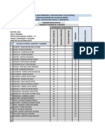 Ecucacion Primaria Comunitaria Vocacional Centralizador de Calificaciones Área: Educación Física Y Deportes Unidad Educativa Dionicio Morales Choque