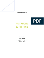 Clothing Retail Business Plan Template